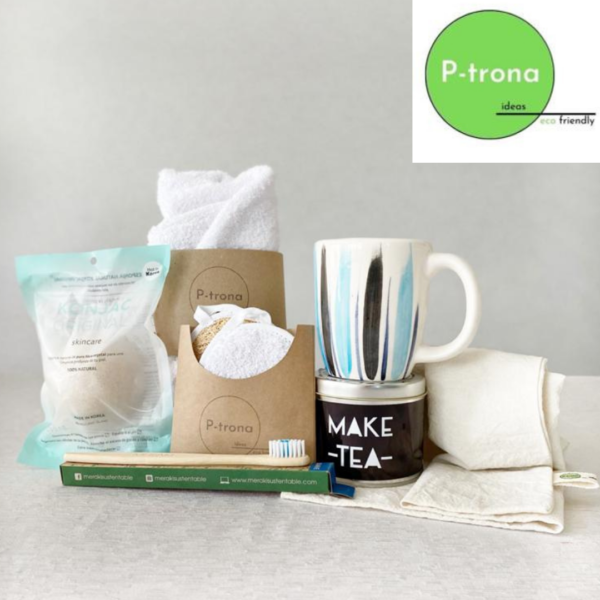 Set facial + hebras de té Set facial + hebras de té
